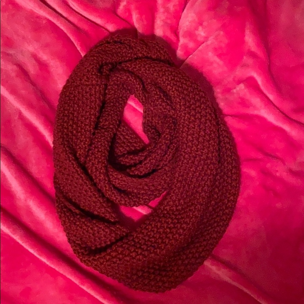 Infinity scarf.